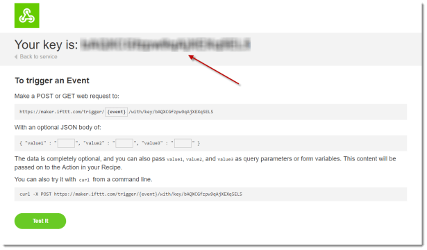 ifttt-maker-key